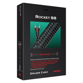 Audio Quest Rocket 88 Hoparlör Kablosu 2 x 3 metre Set Gümüş Banana Audio Quest Rocket 88 Hoparlör Kablosu 2 x 3 metre Set Gümüş Banana